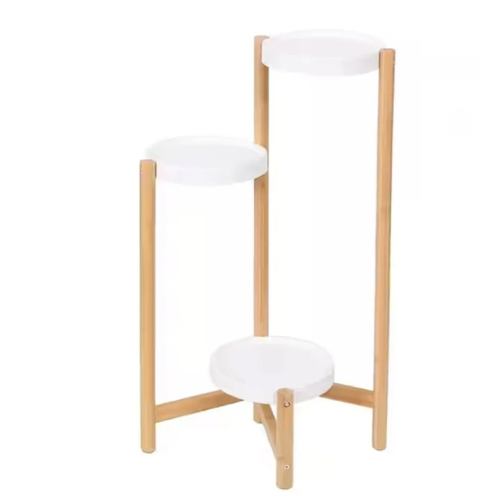Plant Stands Indoor, 3 Tier Plant Stand Tall Corner Plant Stand Holder & Plant Display Rack for Outdoor Garden